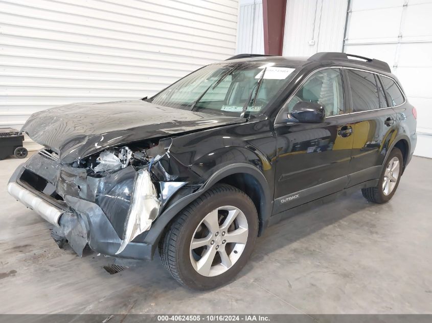 VIN 4S4BRCLC1E3315803 2014 SUBARU OUTBACK no.2