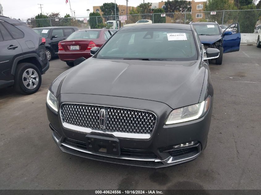 2017 Lincoln Continental Select VIN: 1LN6L9SP1H5609284 Lot: 40624556