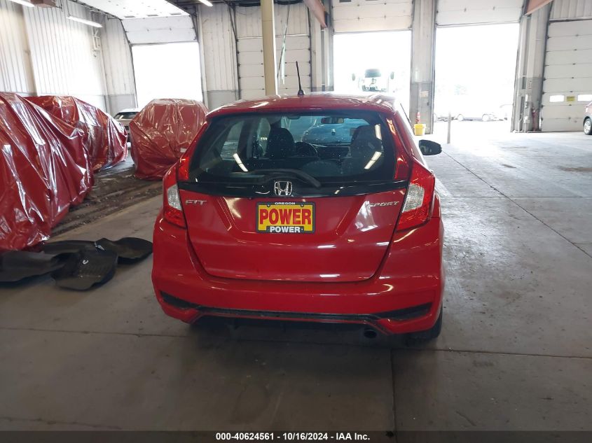 2018 Honda Fit Sport VIN: 3HGGK5H60JM716413 Lot: 40624561