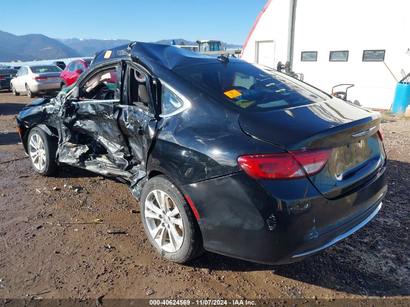 2016 Chrysler 200 Limited VIN: 1C3CCCAB4GN129124 Lot: 40624569