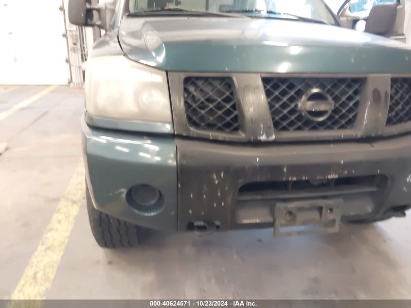 2005 Nissan Titan Se VIN: 1N6AA06BX5N555846 Lot: 40624571