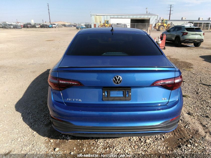 2023 Volkswagen Jetta Se VIN: 3VW7M7BU3PM018735 Lot: 40624578