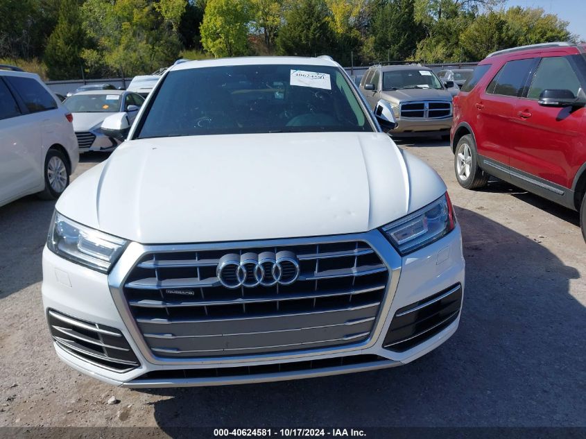 2019 Audi Q5 45 Premium VIN: WA1ANAFY1K2131755 Lot: 40624581