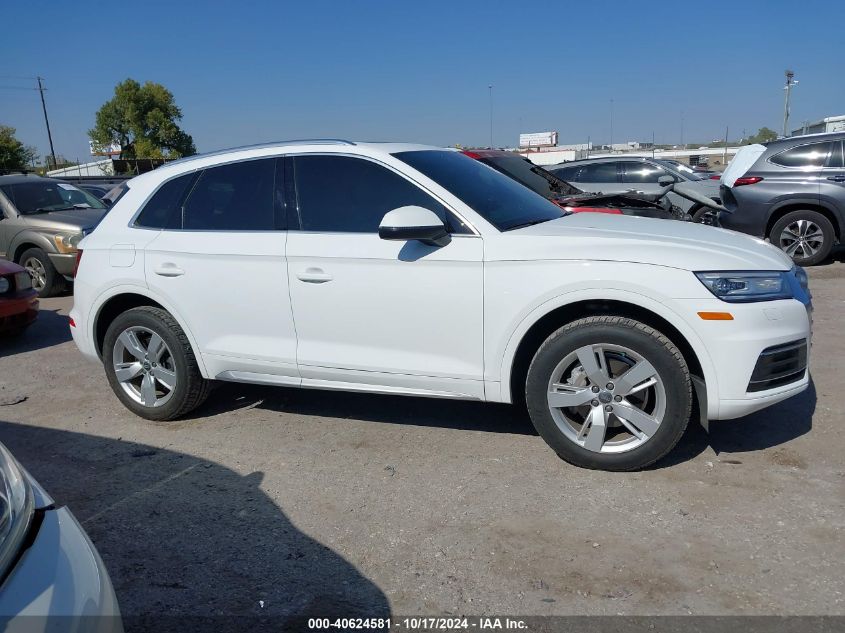 2019 Audi Q5 45 Premium VIN: WA1ANAFY1K2131755 Lot: 40624581