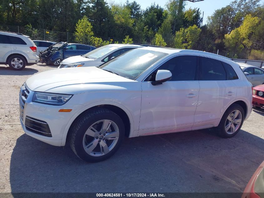 2019 Audi Q5 45 Premium VIN: WA1ANAFY1K2131755 Lot: 40624581