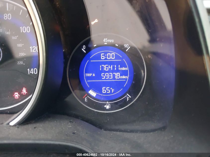 2016 Honda Fit Ex VIN: JHMGK5H74GX040461 Lot: 40624582