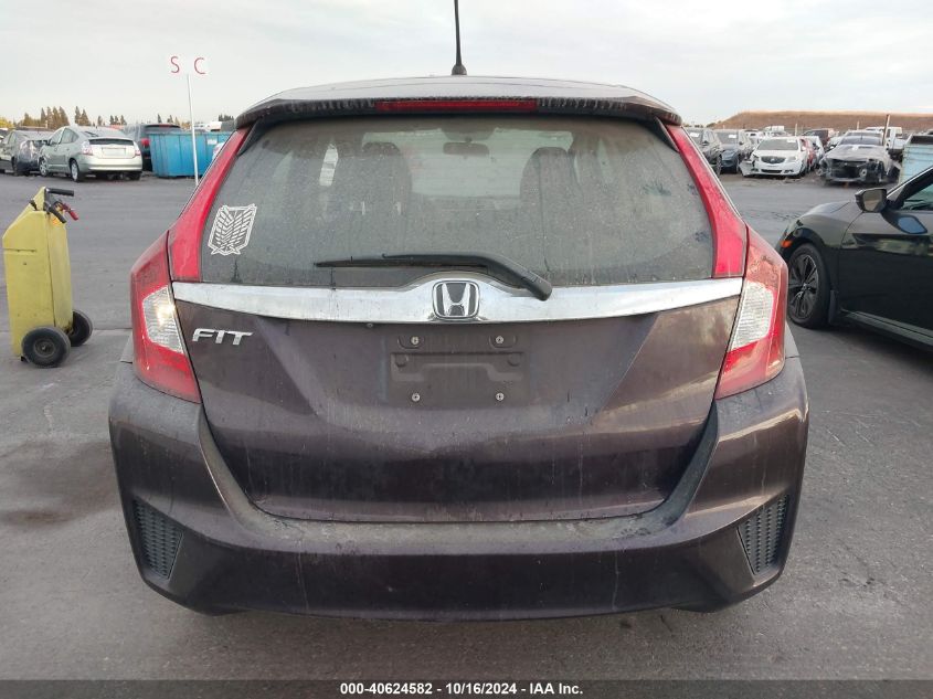 2016 Honda Fit Ex VIN: JHMGK5H74GX040461 Lot: 40624582