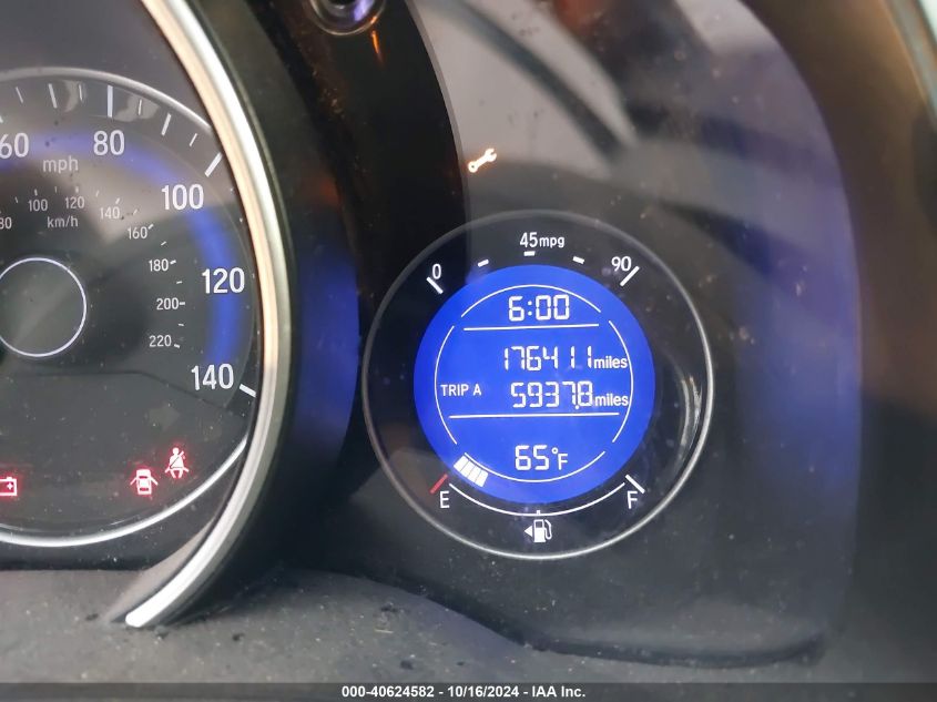 2016 Honda Fit Ex VIN: JHMGK5H74GX040461 Lot: 40624582