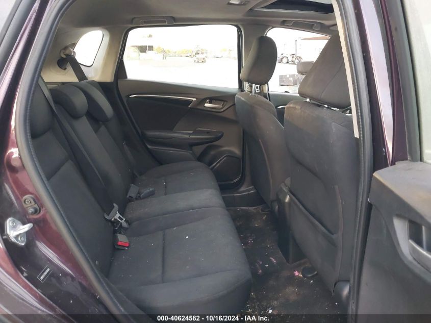 2016 Honda Fit Ex VIN: JHMGK5H74GX040461 Lot: 40624582