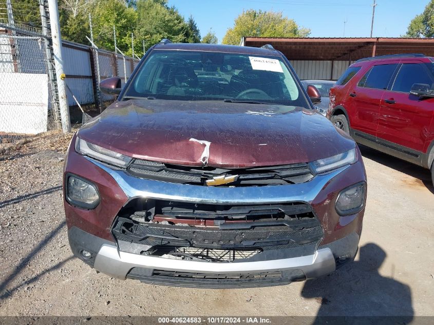 2023 Chevrolet Trailblazer Fwd Lt VIN: KL79MPS21PB051893 Lot: 40624583