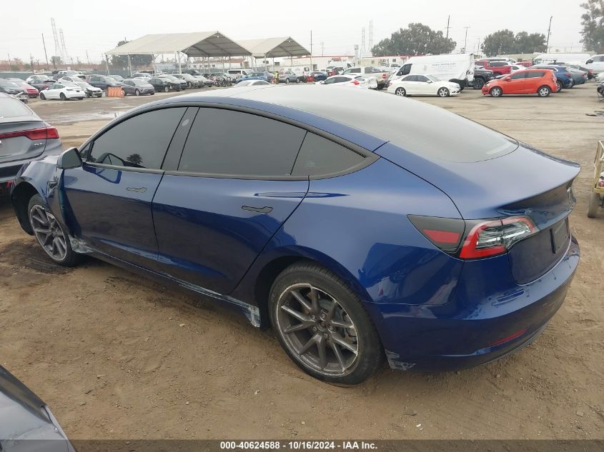 2023 Tesla Model 3 Rear-Wheel Drive VIN: 5YJ3E1EA7PF712023 Lot: 40624588