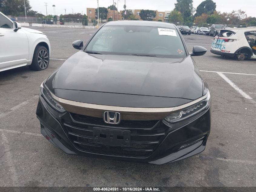 2018 Honda Accord Sport VIN: 1HGCV1F3XJA183376 Lot: 40624591