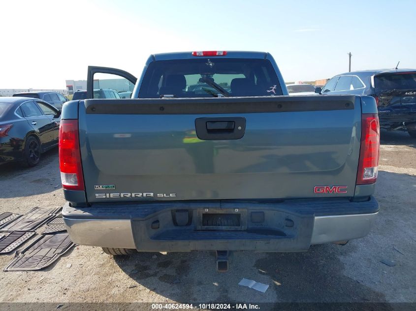 2011 GMC Sierra 1500 Sle VIN: 3GTP1VE01BG250900 Lot: 40624594