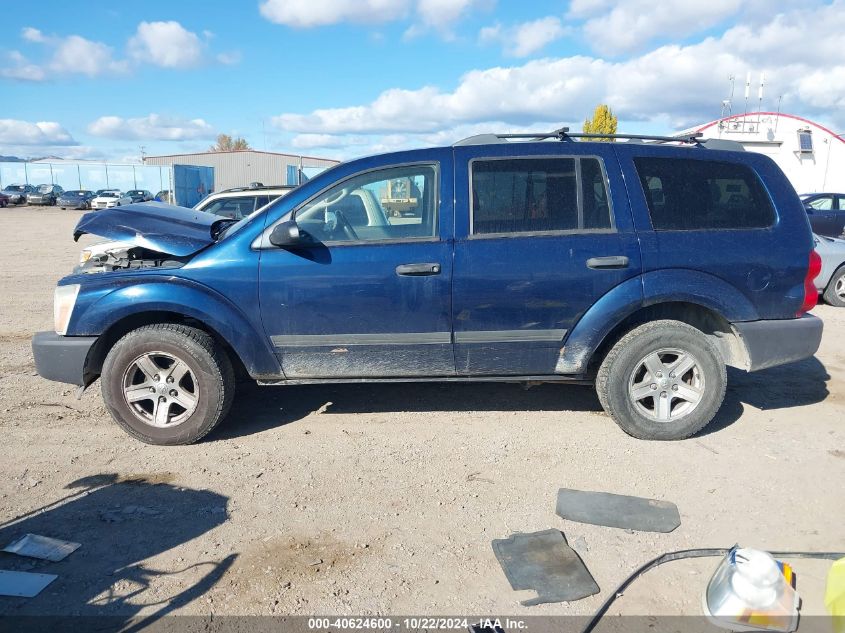 2006 Dodge Durango Sxt VIN: 1D4HB38N86F157864 Lot: 40624600