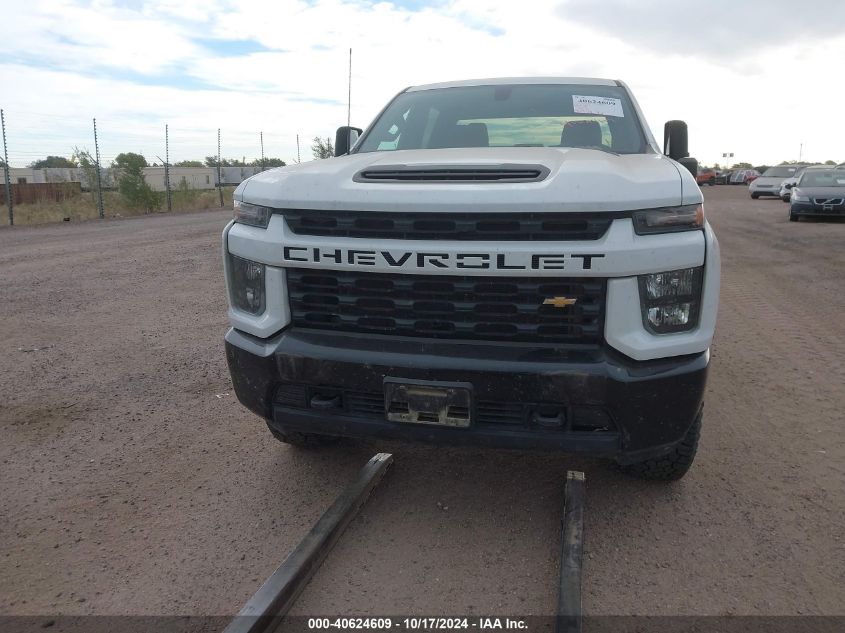 2022 Chevrolet Silverado 2500Hd 4Wd Long Bed Custom VIN: 1GC1YME71NF365849 Lot: 40624609