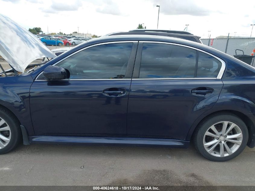 2013 Subaru Legacy 2.5I Premium VIN: 4S3BMBC63D3031207 Lot: 40624618