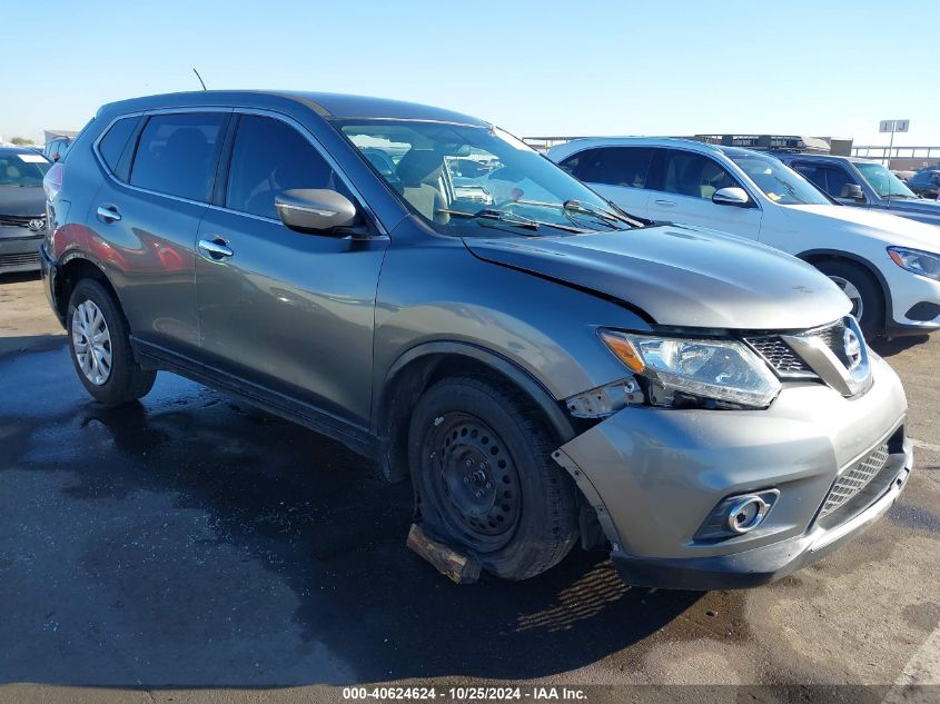 VIN KNMAT2MT7FP542305 2015 Nissan Rogue, S no.1