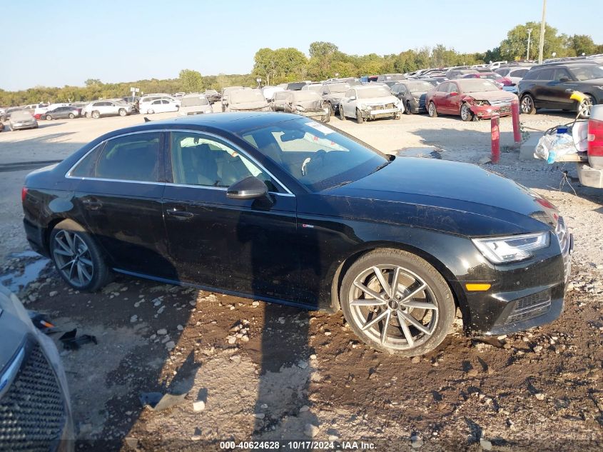 2017 Audi A4 2.0T Premium VIN: WAUENAF41HN025105 Lot: 40624628