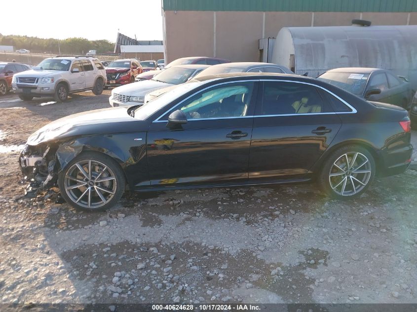 2017 Audi A4 2.0T Premium VIN: WAUENAF41HN025105 Lot: 40624628