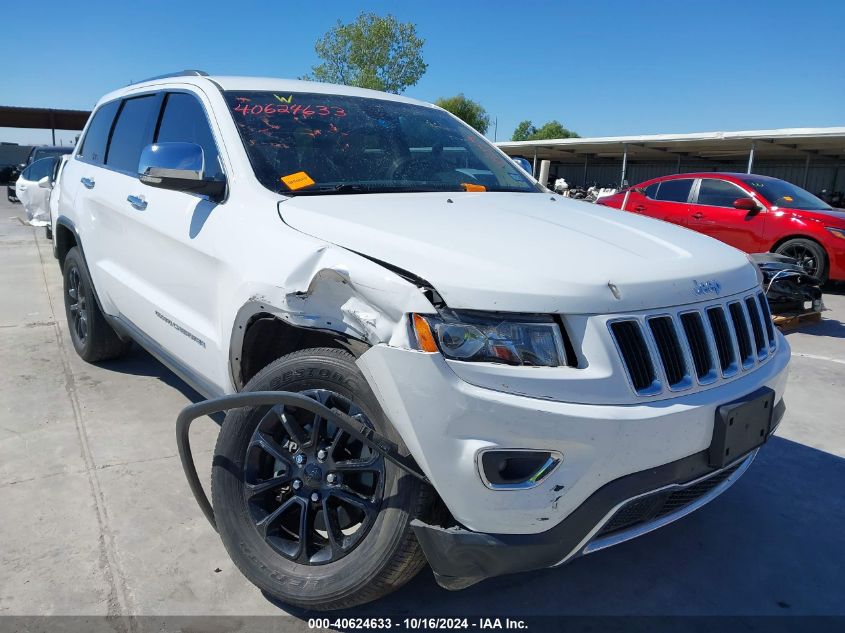 2015 Jeep Grand Cherokee Limited VIN: 1C4RJEBGXFC903467 Lot: 40624633