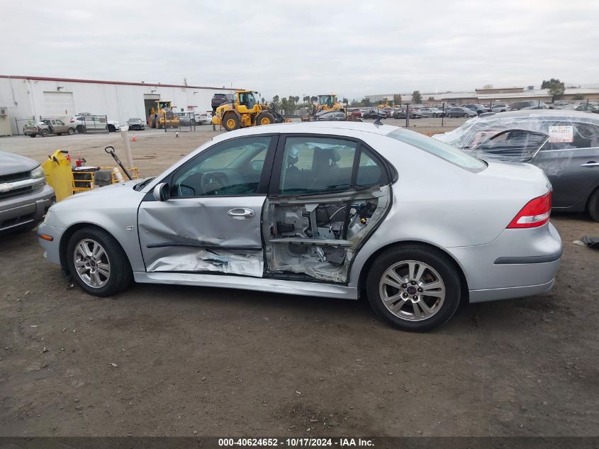 2007 Saab 9-3 2.0T VIN: YS3FD46Y471131092 Lot: 40624652