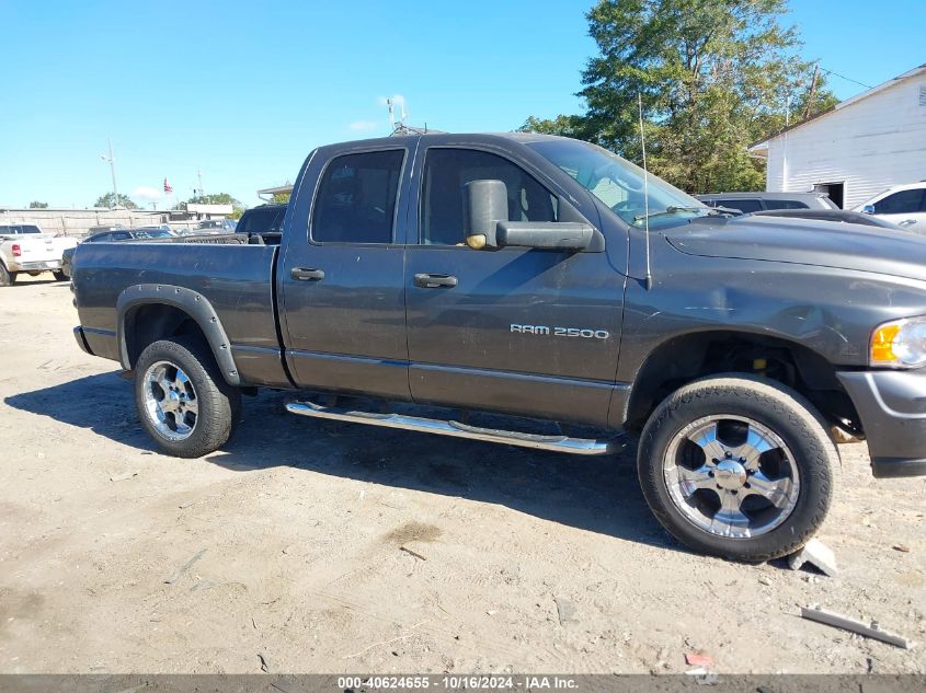 2003 Dodge Ram 2500 Slt/Laramie/St VIN: 3D7KU28DX3G724123 Lot: 40624655