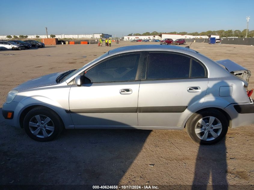 2008 Kia Rio Lx VIN: KNADE123X86316544 Lot: 40624658