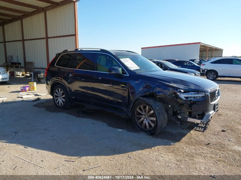 VIN YV4A22PK0G1041635 2016 Volvo XC90, T6 Momentum no.1