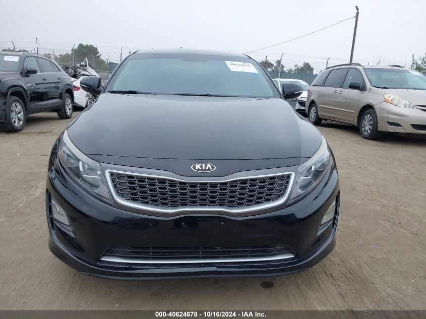 2015 Kia Optima Hybrid VIN: KNAGM4AD5F5077404 Lot: 40624678