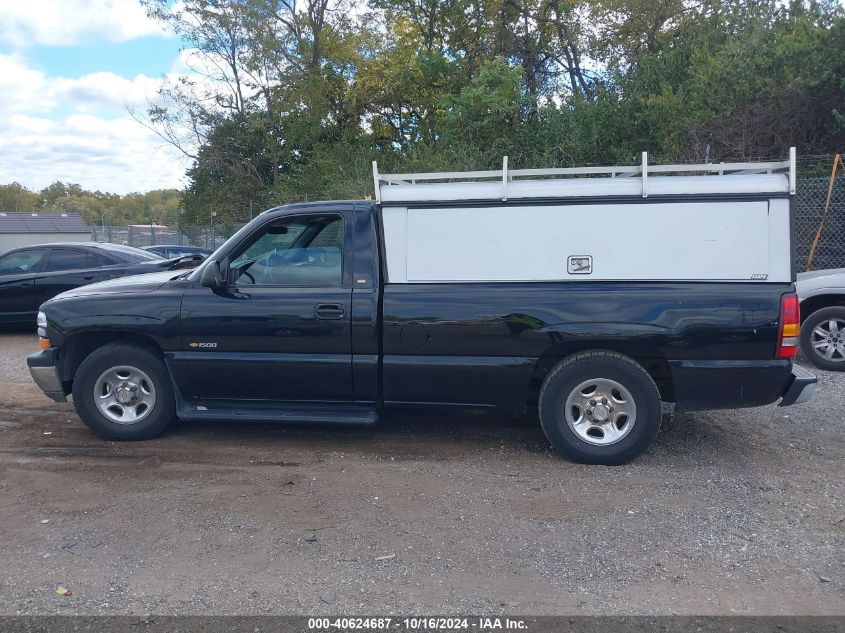 2002 Chevrolet Silverado 1500 Commercial VIN: 1GCEC14W12Z144754 Lot: 40624687