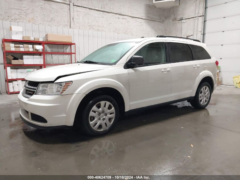 VIN 3C4PDDAG6HT548721 2017 Dodge Journey, Se Awd no.2