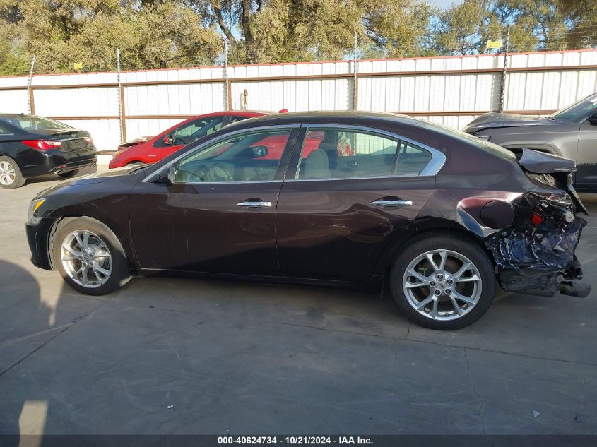 2012 Nissan Maxima 3.5 S VIN: 1N4AA5AP8CC804971 Lot: 40624734