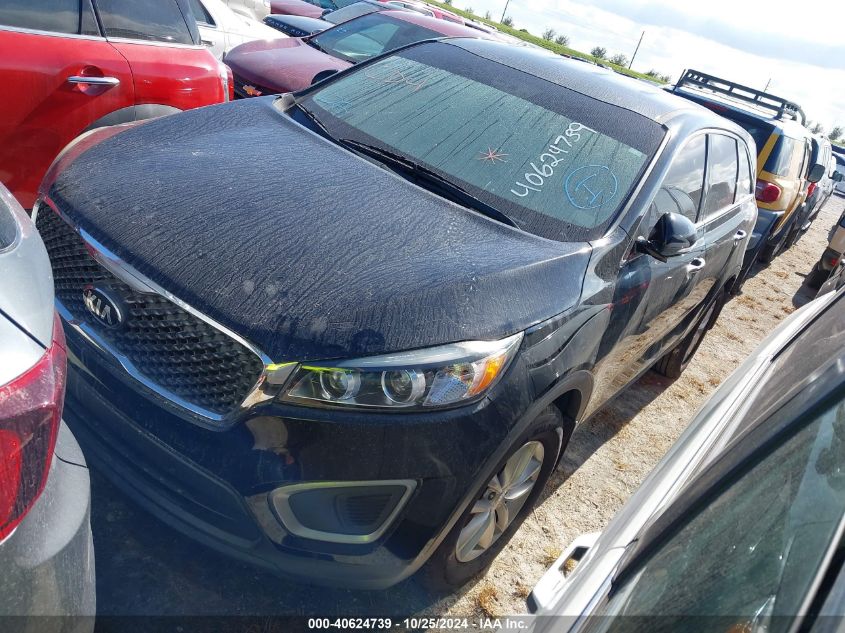 VIN 5XYPG4A38HG284039 2017 KIA Sorento, 2.4L L no.2