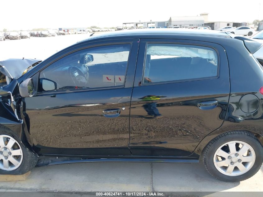 2014 Mitsubishi Mirage Es VIN: ML32A4HJ6EH016483 Lot: 40624741