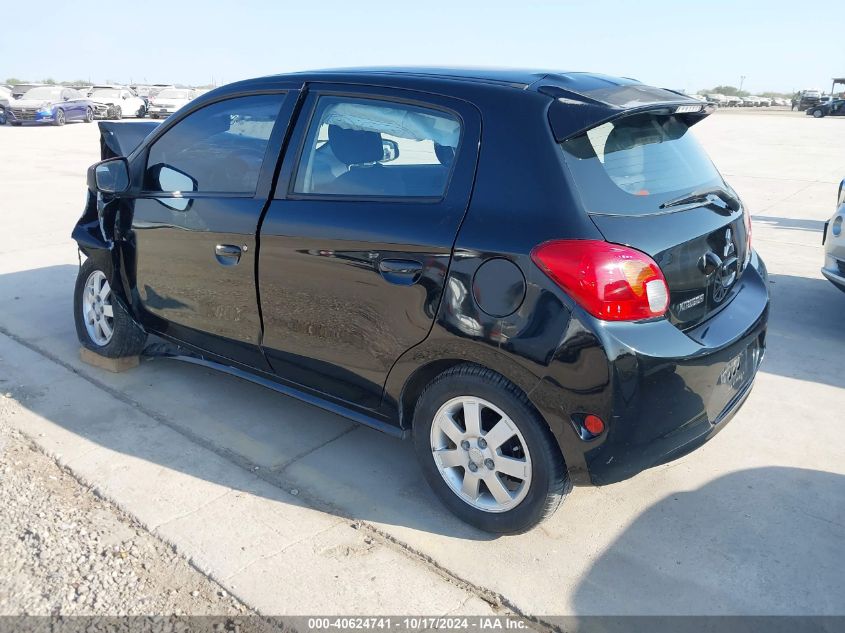 VIN ML32A4HJ6EH016483 2014 Mitsubishi Mirage, ES no.3