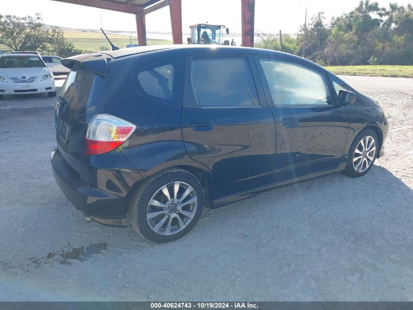 VIN JHMGE8G51DC013956 2013 HONDA FIT no.4