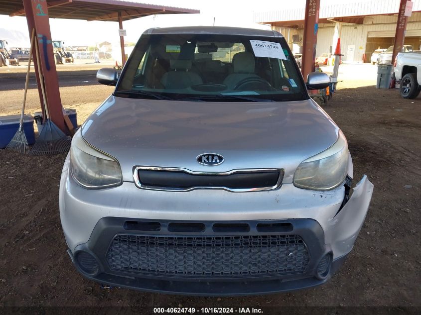 2014 Kia Soul VIN: KNDJN2A20E7702223 Lot: 40624749