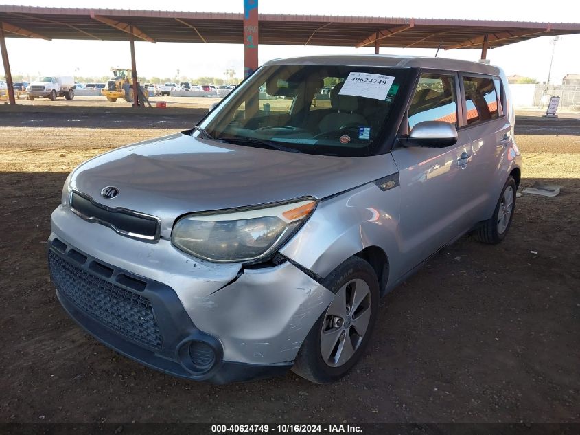 2014 Kia Soul VIN: KNDJN2A20E7702223 Lot: 40624749