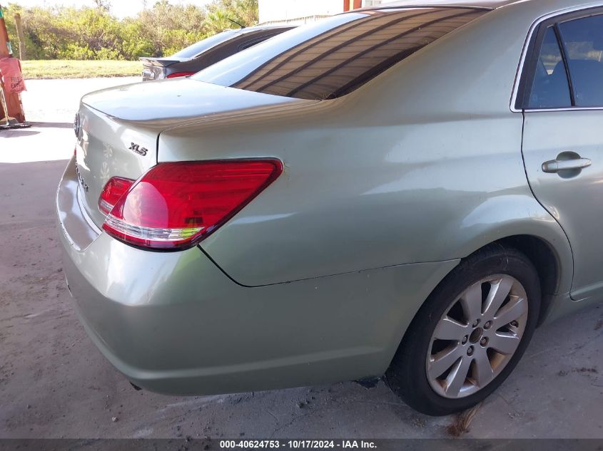 2007 Toyota Avalon Xls VIN: 4T1BK36B87U209787 Lot: 40624753