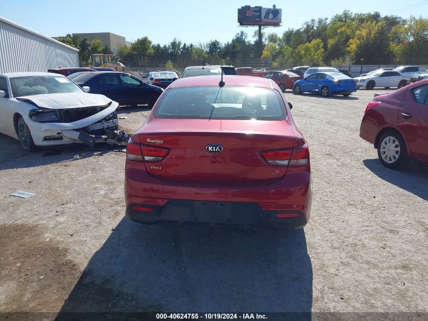 2018 Kia Rio S VIN: 3KPA24AB8JE096989 Lot: 40624755