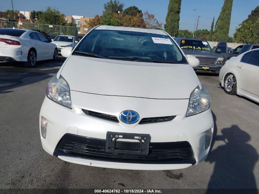 2013 Toyota Prius Two VIN: JTDKN3DU0D5546377 Lot: 40624762