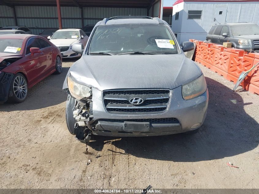 2008 Hyundai Santa Fe Se/Limited VIN: 5NMSH73E28H137616 Lot: 40624784