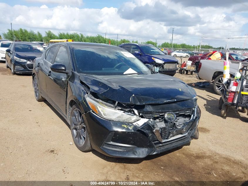 2020 Nissan Sentra S Xtronic Cvt VIN: 3N1AB8BV1LY256375 Lot: 40624799