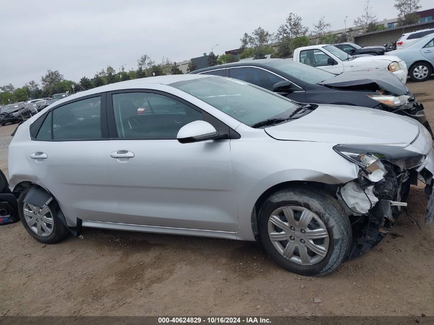 2022 Kia Rio S VIN: 3KPA24AD4NE437327 Lot: 40624829