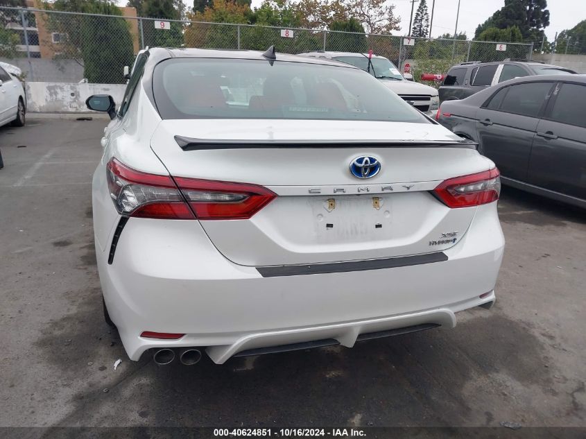 2021 Toyota Camry Xse Hybrid VIN: 4T1K31AK5MU028618 Lot: 40624851