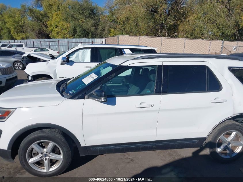 2017 Ford Explorer Xlt VIN: 1FM5K8D83HGD64958 Lot: 40624853