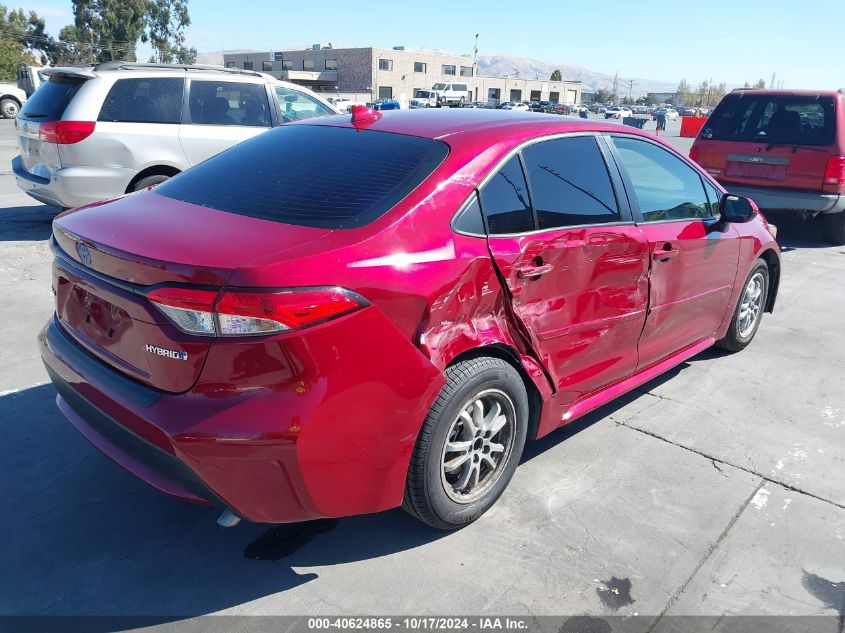 2022 TOYOTA COROLLA VIN: JTDEAMDE1NJ061326