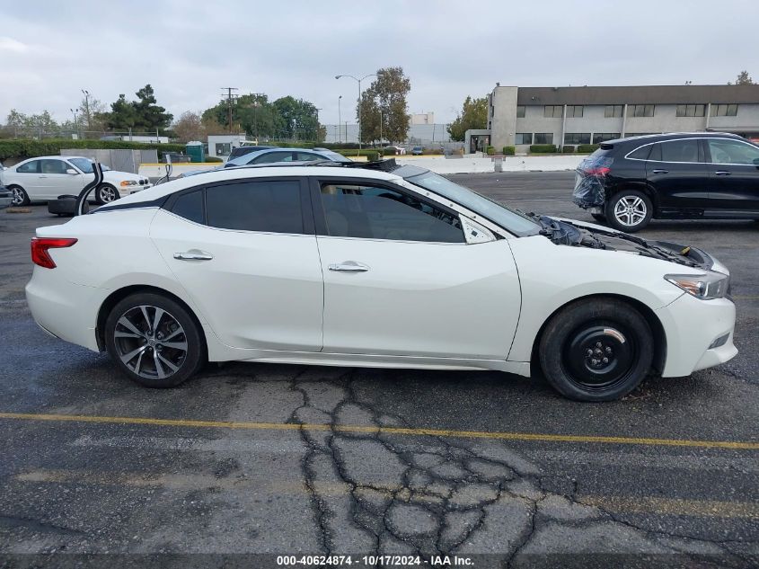 2018 Nissan Maxima 3.5 Platinum VIN: 1N4AA6APXJC365906 Lot: 40624874