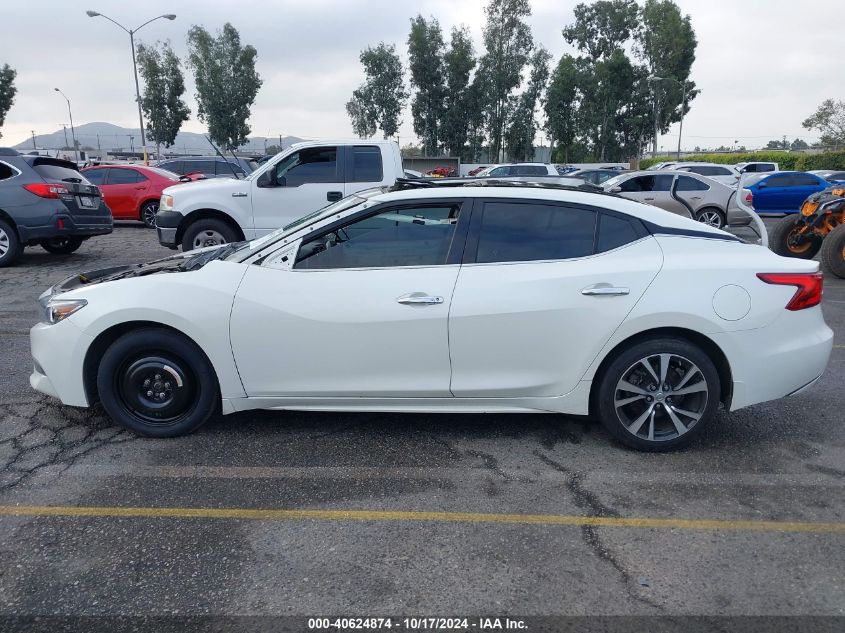 2018 Nissan Maxima 3.5 Platinum VIN: 1N4AA6APXJC365906 Lot: 40624874