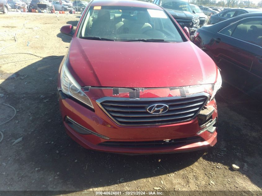 2015 Hyundai Sonata Se VIN: 5NPE24AF7FH118553 Lot: 40624881